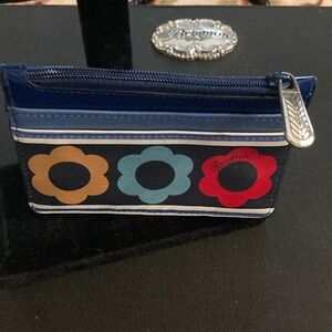 Brighton, leather card case and pouch